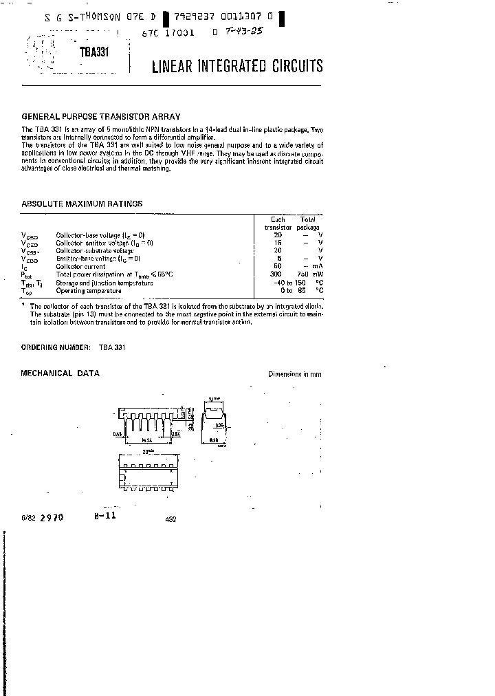 TBA331_284006.PDF Datasheet