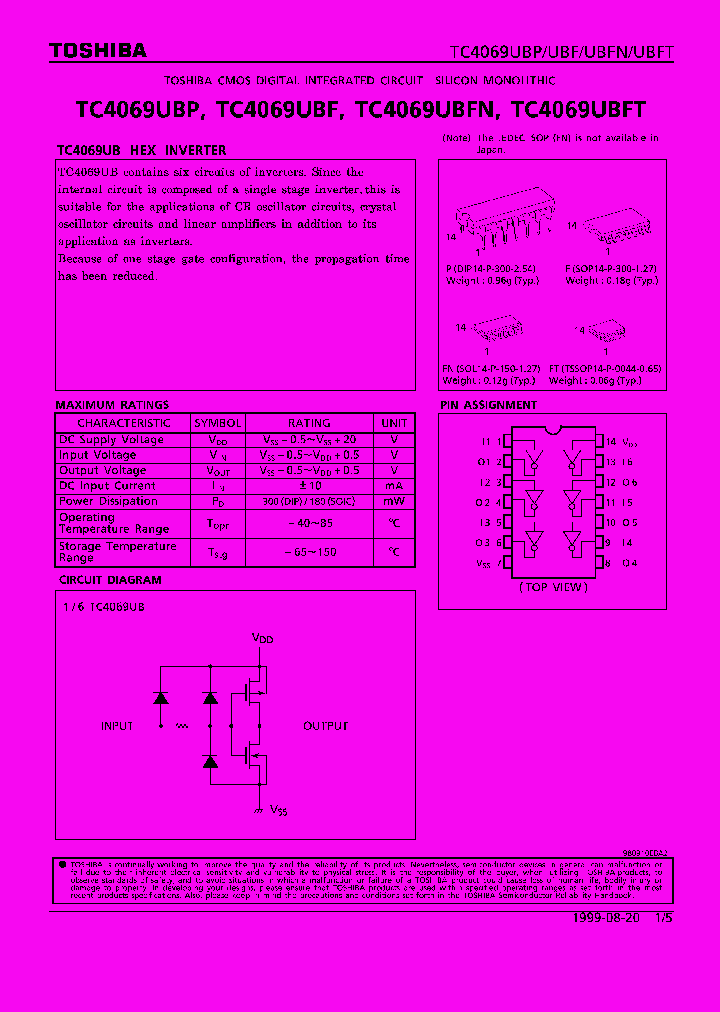 TC4069UBF_253146.PDF Datasheet