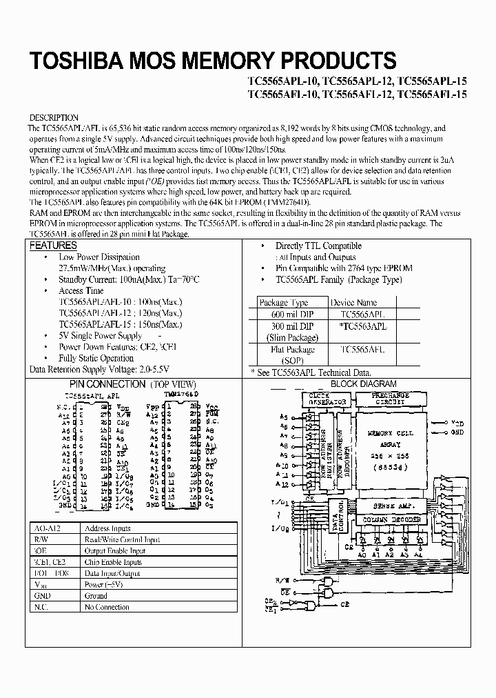 TC5565AFL-10_120396.PDF Datasheet