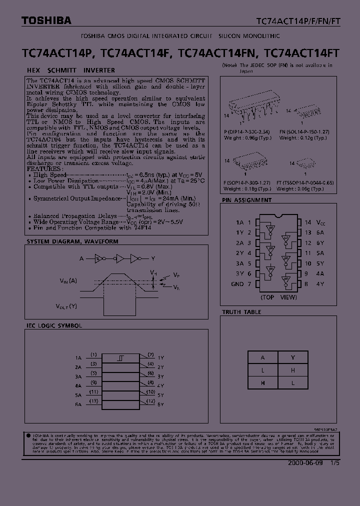 TC74ACT14FT_280584.PDF Datasheet