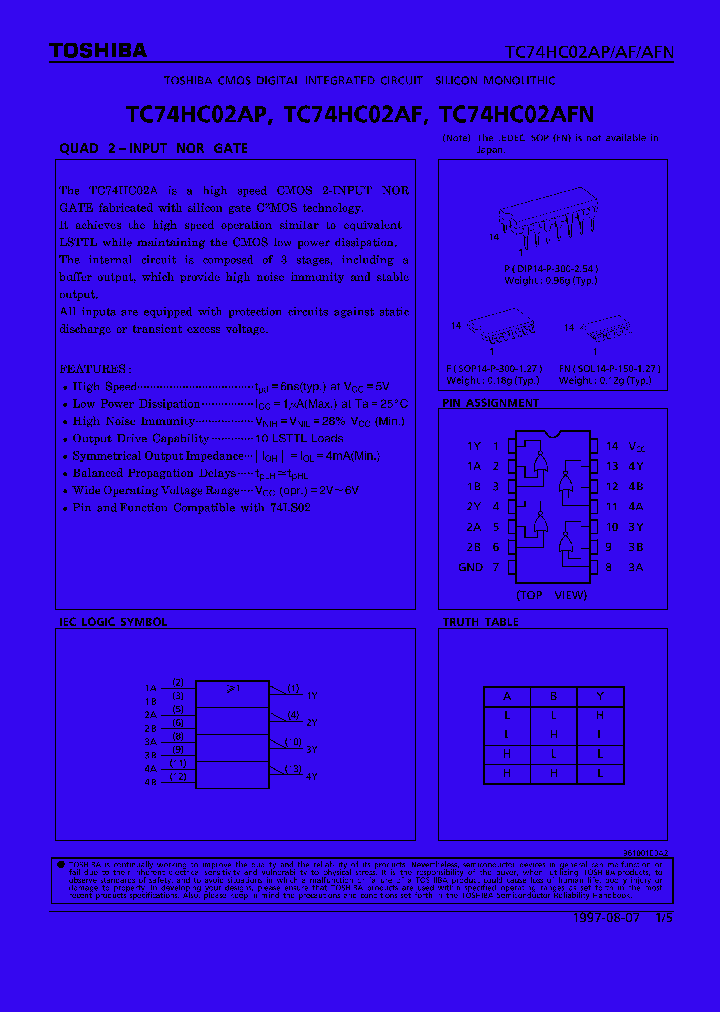TC74HC02AF_293390.PDF Datasheet