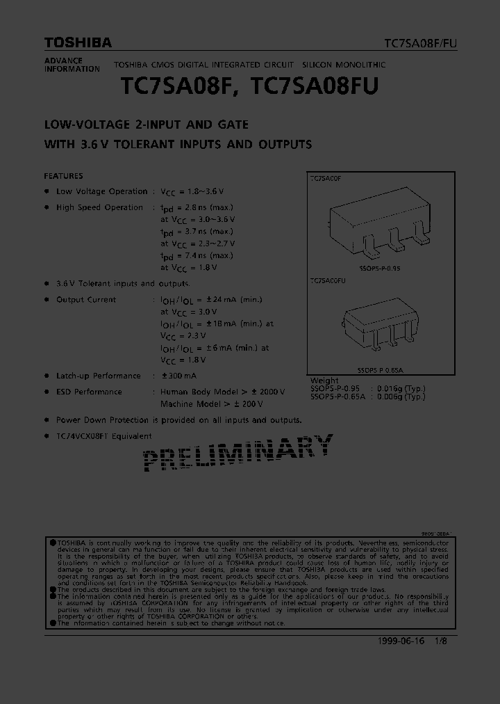 TC7SA08FU_279159.PDF Datasheet