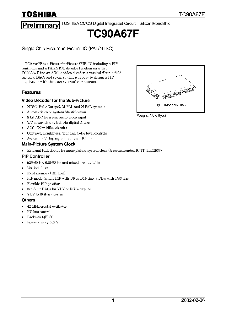 TC90A67F_296570.PDF Datasheet