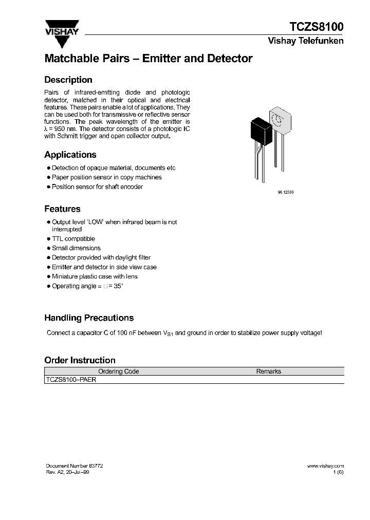 TCZS8100_254089.PDF Datasheet
