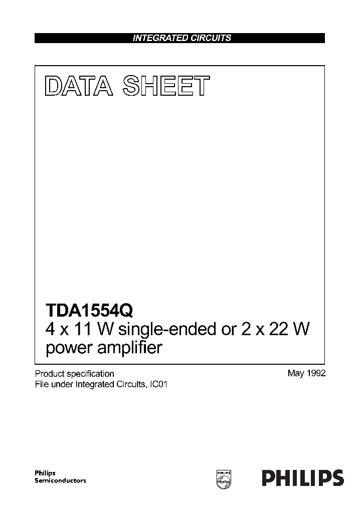 TDA1554_263233.PDF Datasheet