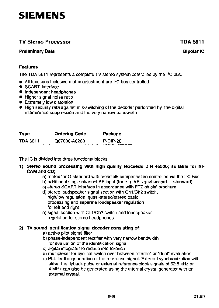 TDA6611_263238.PDF Datasheet