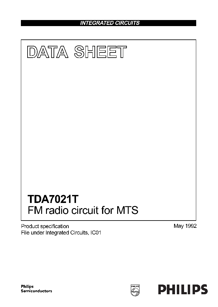 TDA7021T_259514.PDF Datasheet