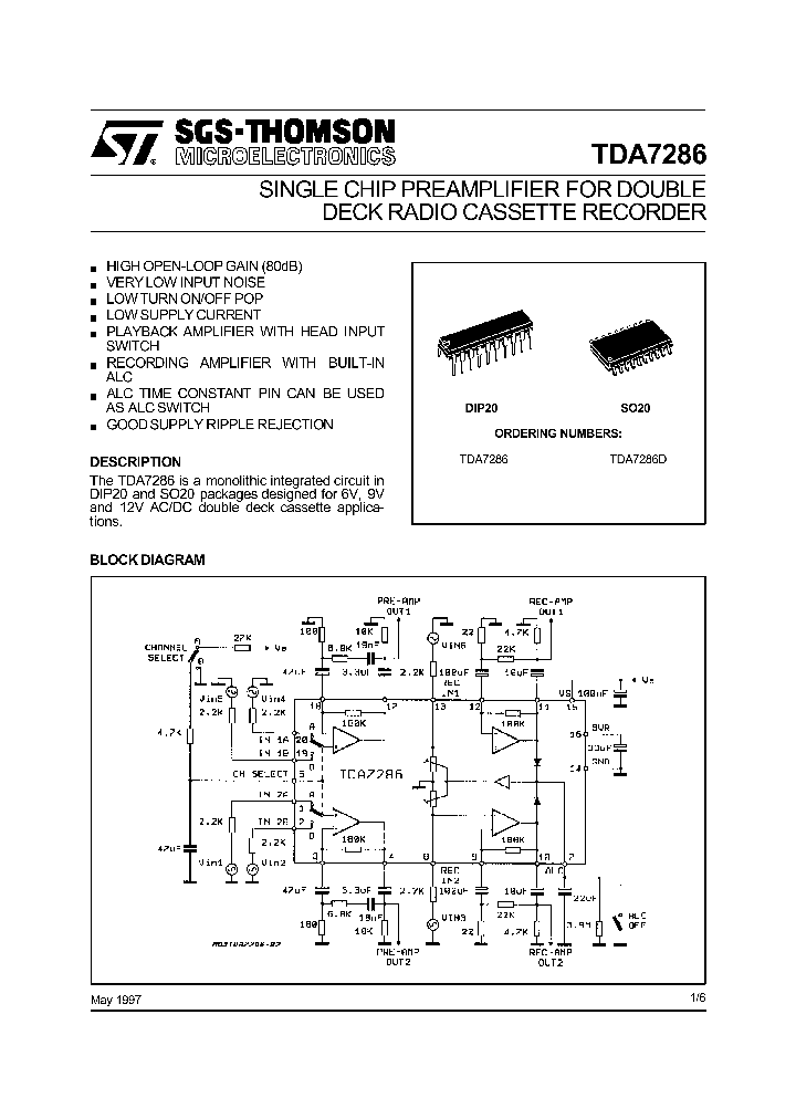 TDA7286_226959.PDF Datasheet