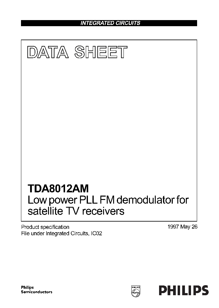 TDA8012AM_274889.PDF Datasheet