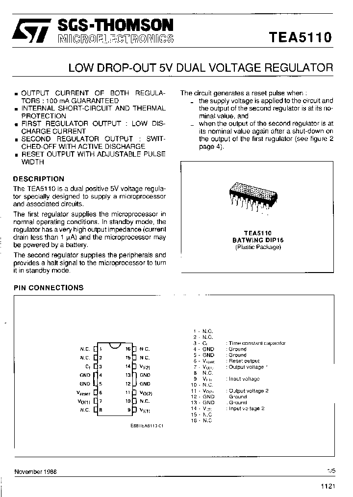 TEA5110_239557.PDF Datasheet