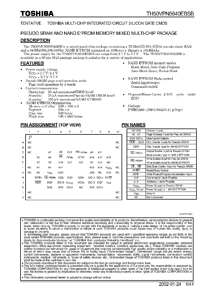 TH50VPN564_304623.PDF Datasheet