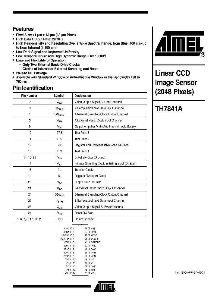 TH7841ANBSP_293134.PDF Datasheet
