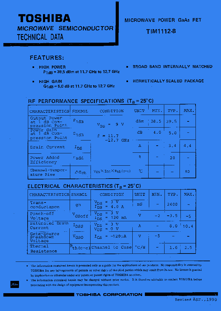 TIM1112-8_295222.PDF Datasheet