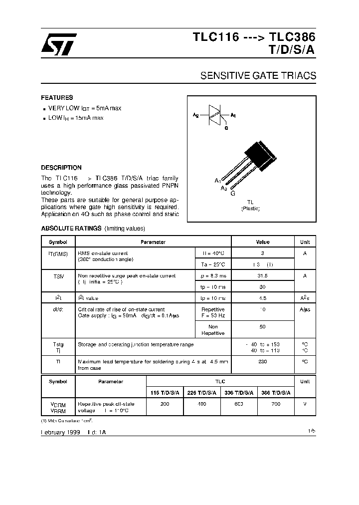 TLC336A_280417.PDF Datasheet