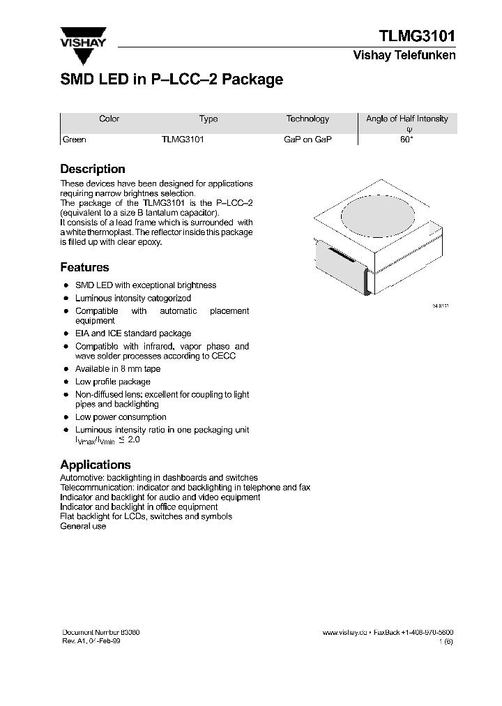 TLMG3101_66877.PDF Datasheet