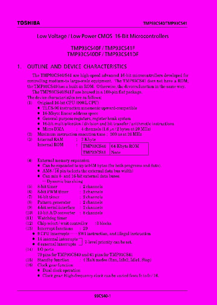 TMP93CS41F_239841.PDF Datasheet