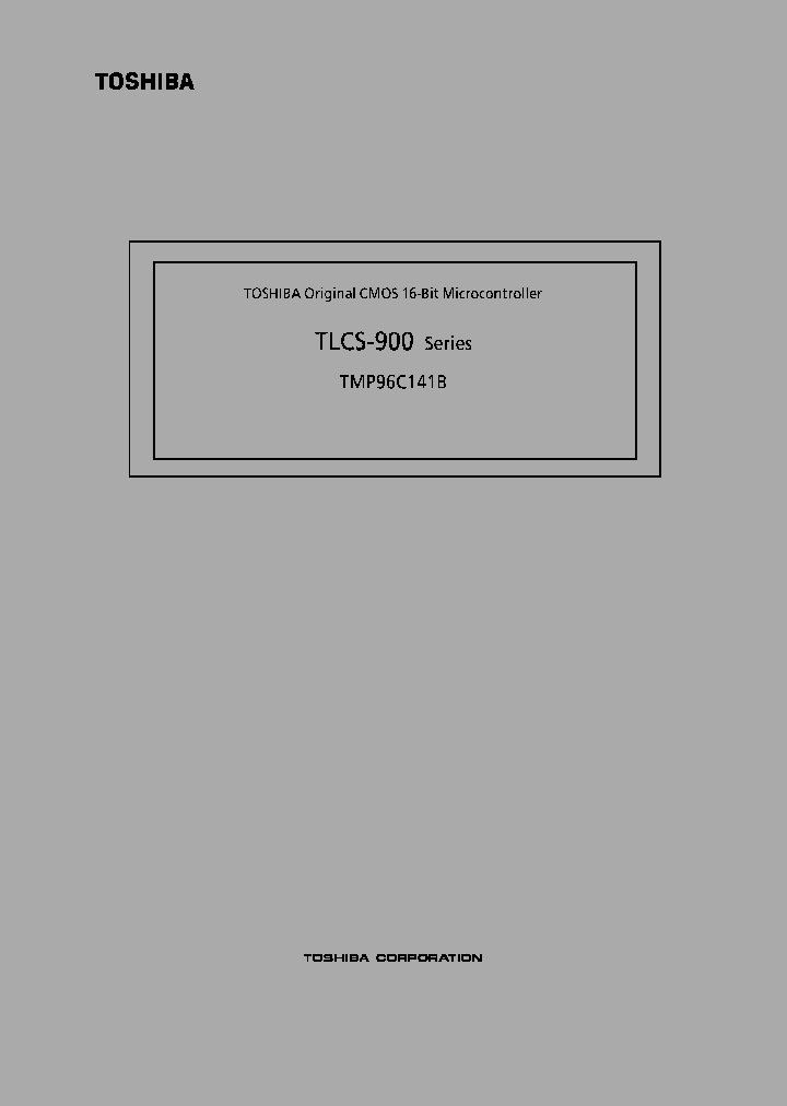 TMP96C141B_241656.PDF Datasheet