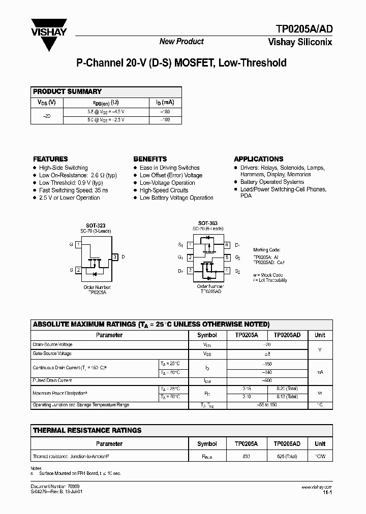 TP0205A_286223.PDF Datasheet