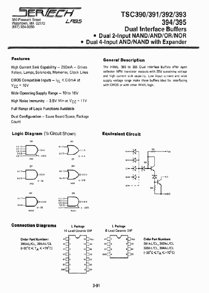TSC390_256833.PDF Datasheet