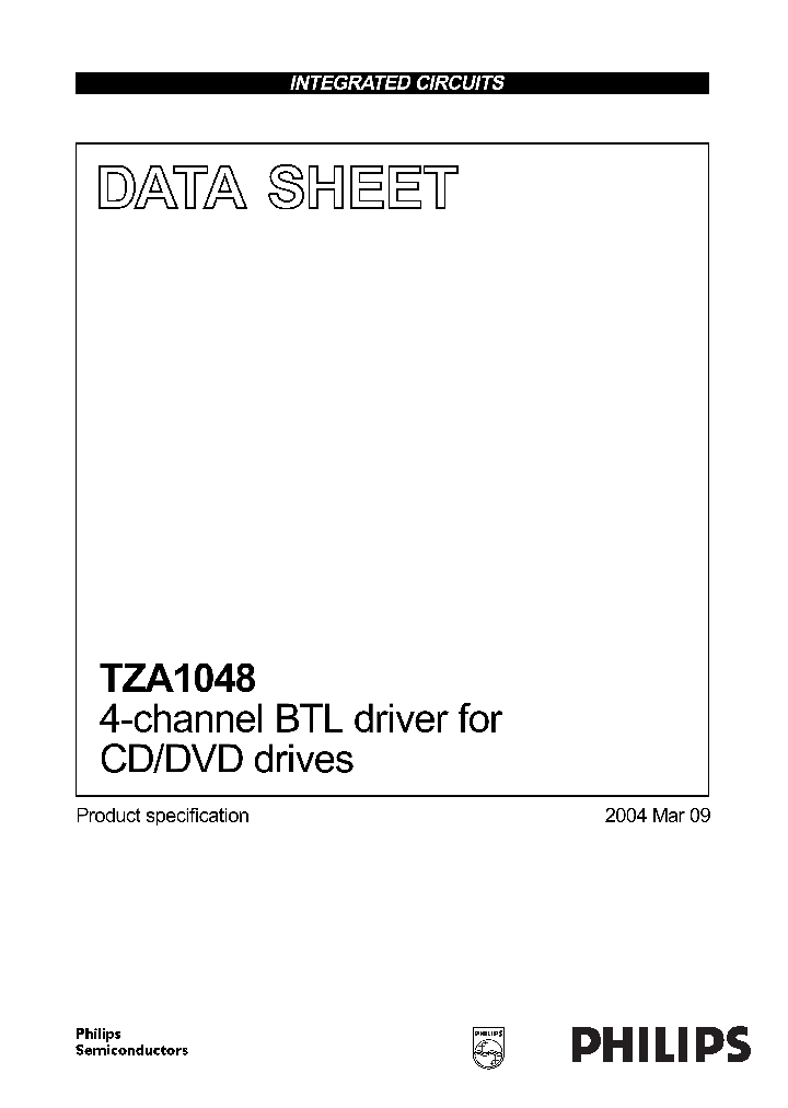 TZA1048_288761.PDF Datasheet