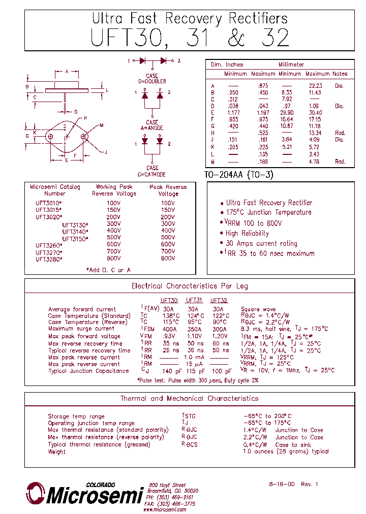 UFT3010_76384.PDF Datasheet
