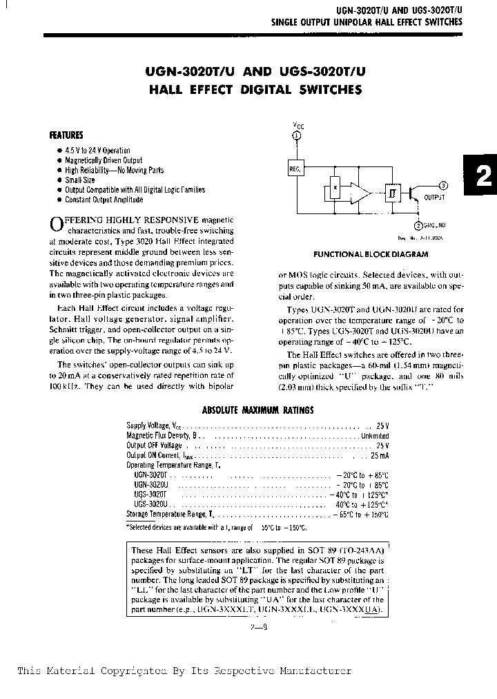 UGS-3020_289583.PDF Datasheet