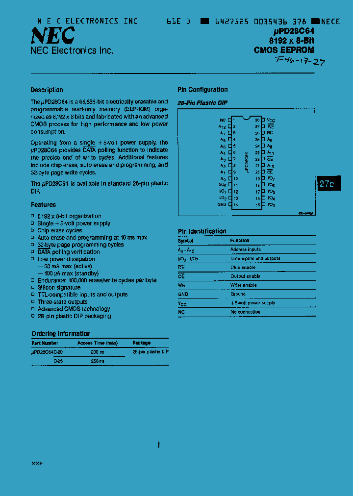 UPD28C64_243528.PDF Datasheet