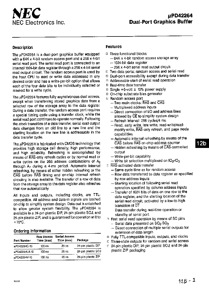 UPD42264_221171.PDF Datasheet