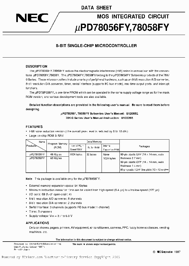 UPD78058FYGC-XXX-3B9_220980.PDF Datasheet