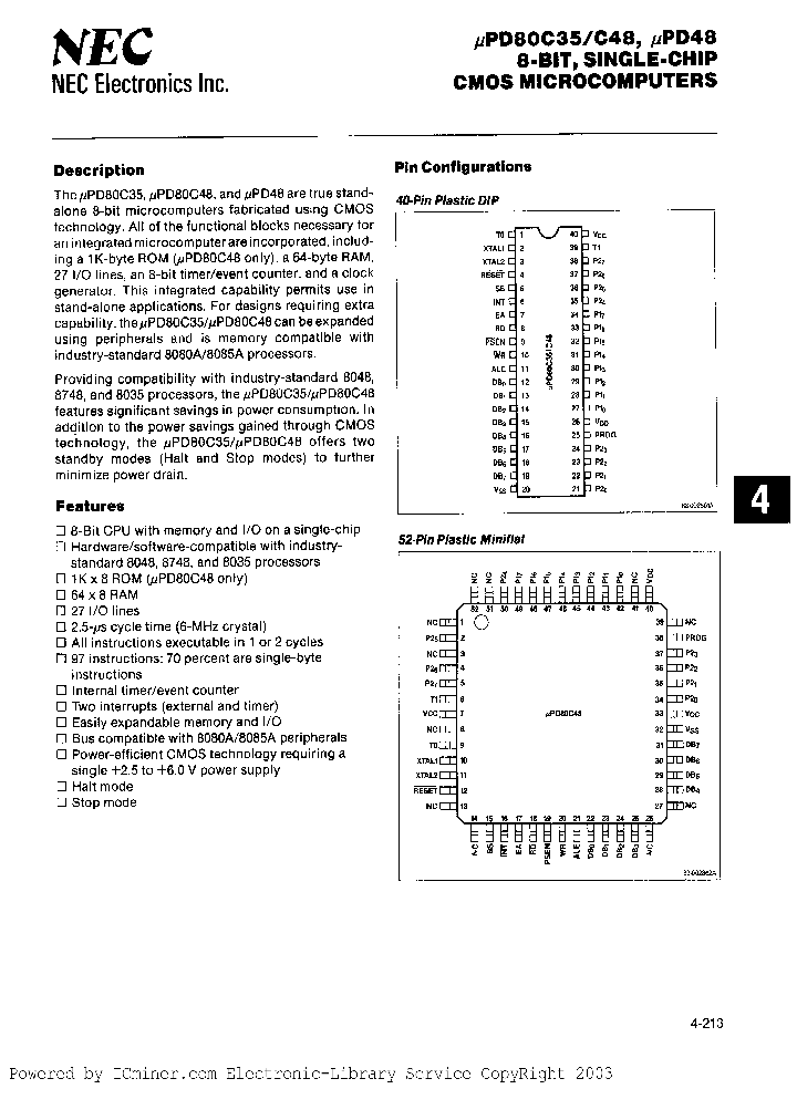 UPD80C48C_220965.PDF Datasheet