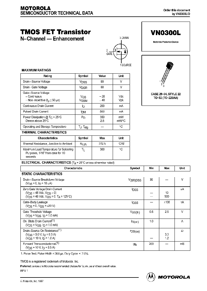 VN0300LD_298455.PDF Datasheet