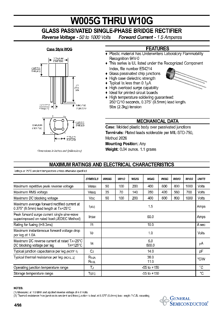 W10G_299958.PDF Datasheet