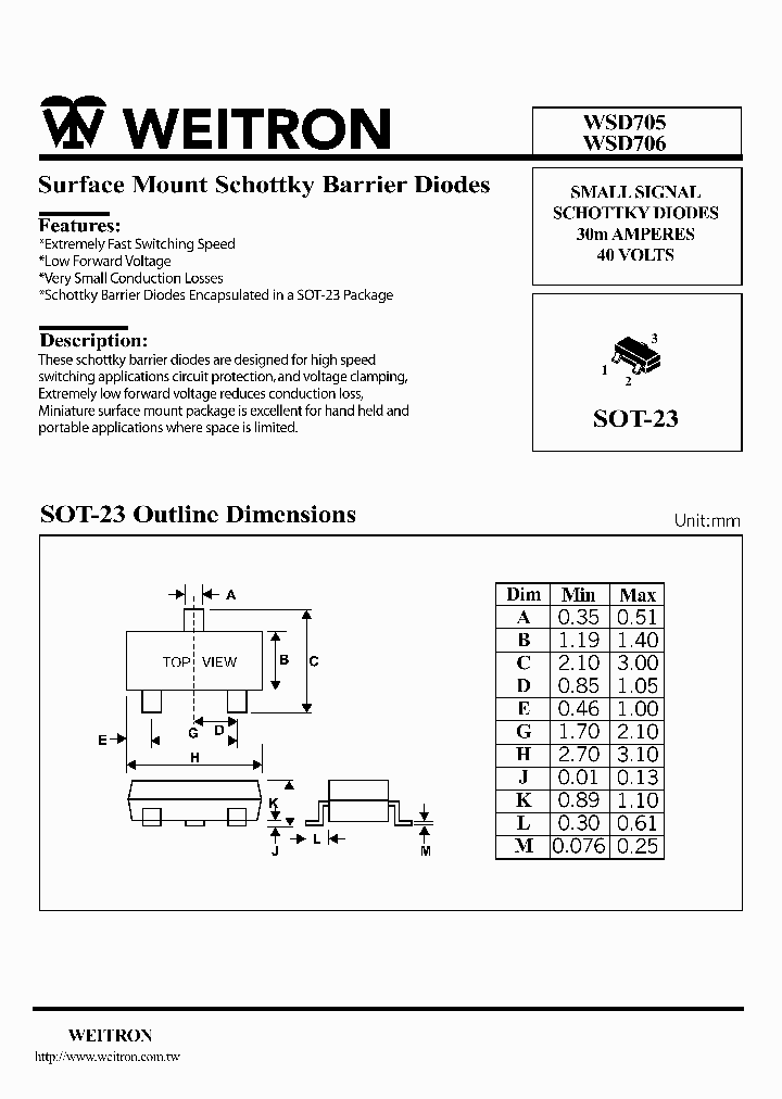 WSD705_297713.PDF Datasheet