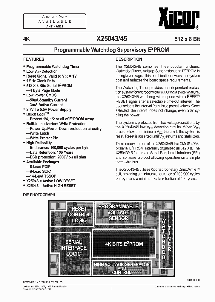 X25045_16214.PDF Datasheet
