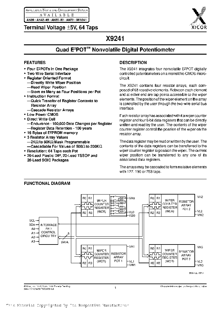 X9241WPM_281903.PDF Datasheet