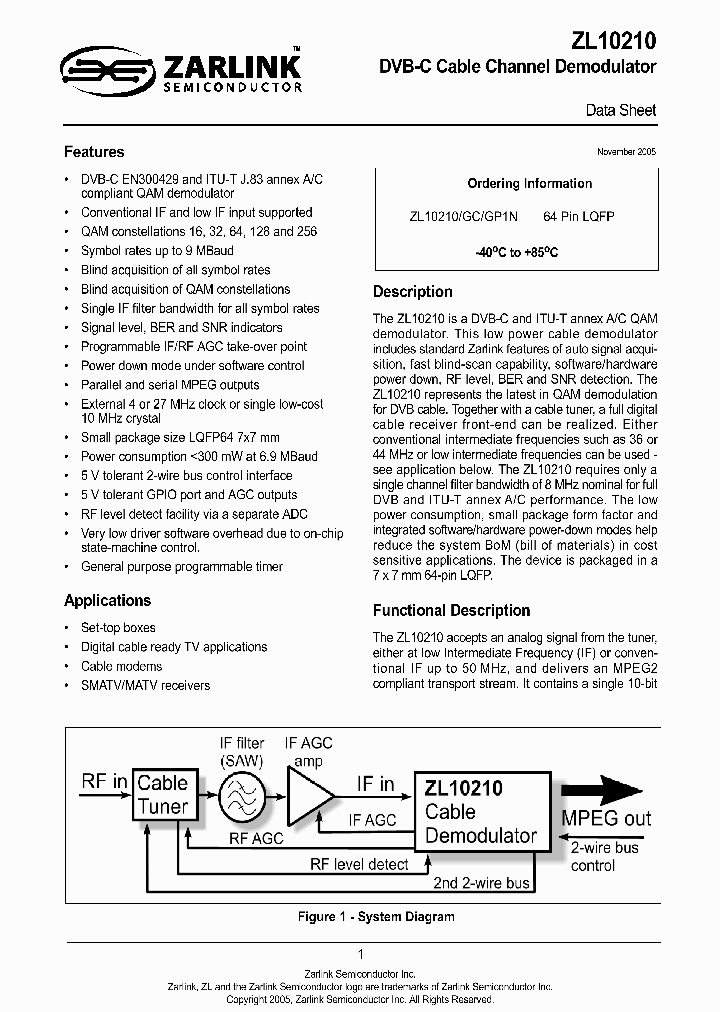ZL10210_295826.PDF Datasheet