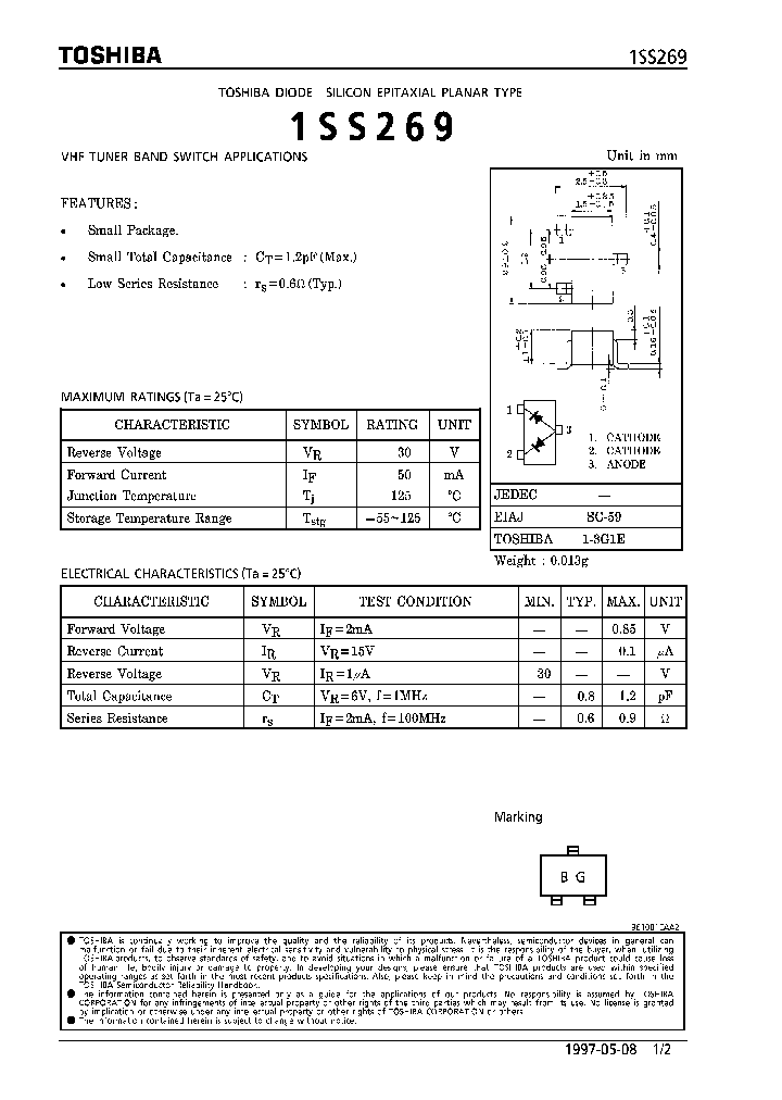 1SS269_216189.PDF Datasheet
