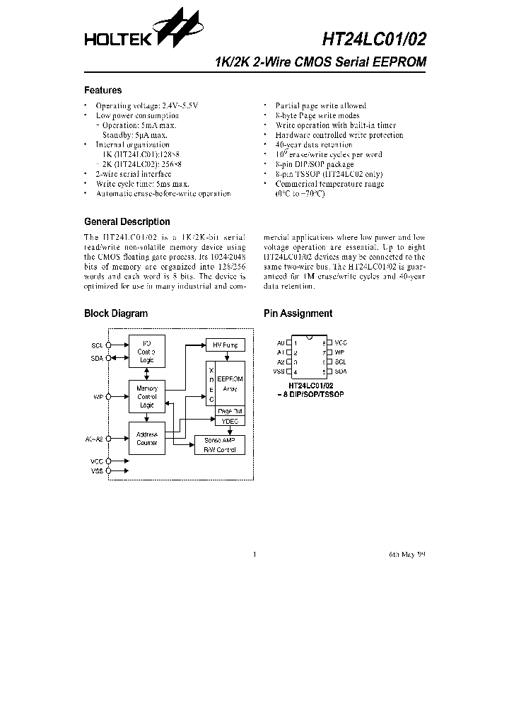 24LC01_240044.PDF Datasheet