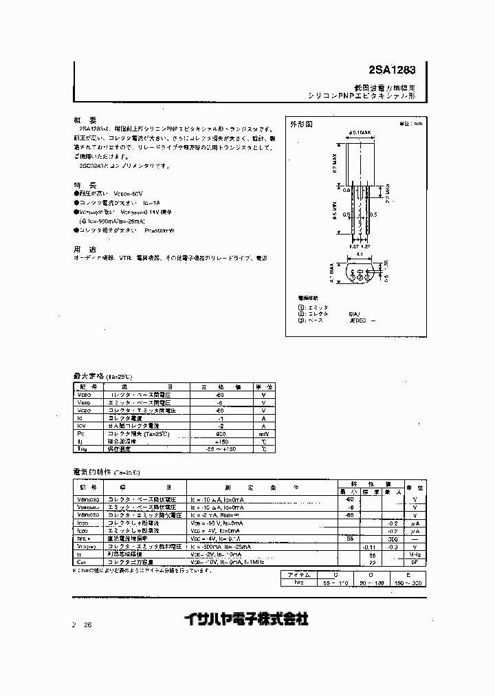 2SA1283_217701.PDF Datasheet