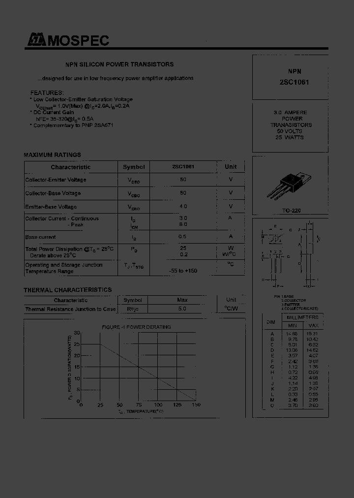 2SC1061_204260.PDF Datasheet