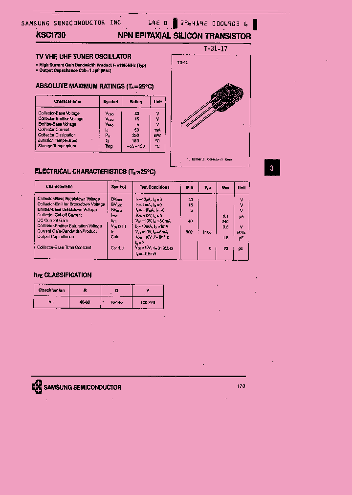 2SC1730_228140.PDF Datasheet