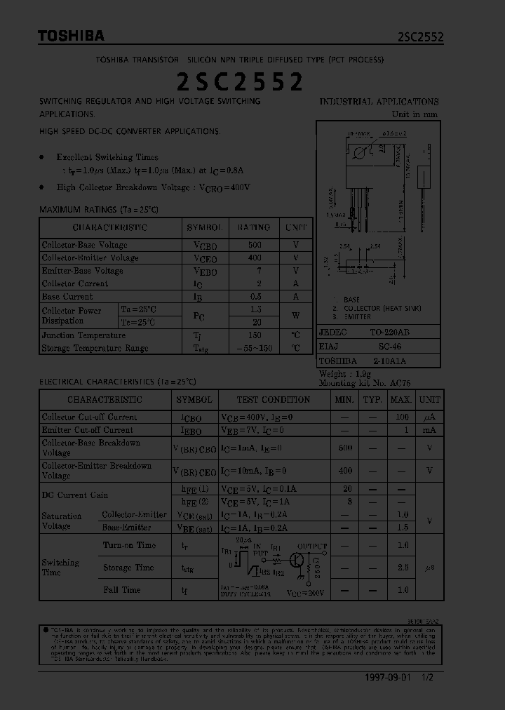 2SC2552_223631.PDF Datasheet