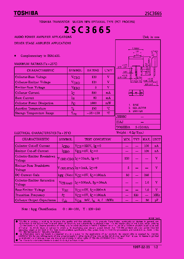 2SC3665_257848.PDF Datasheet