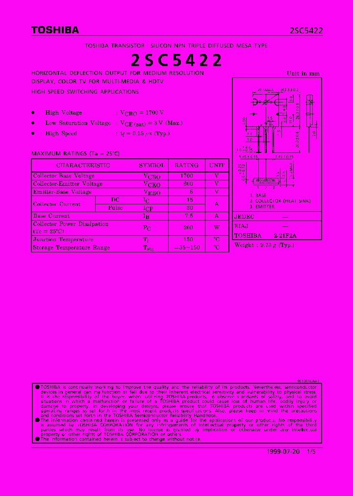 2SC5422_249153.PDF Datasheet