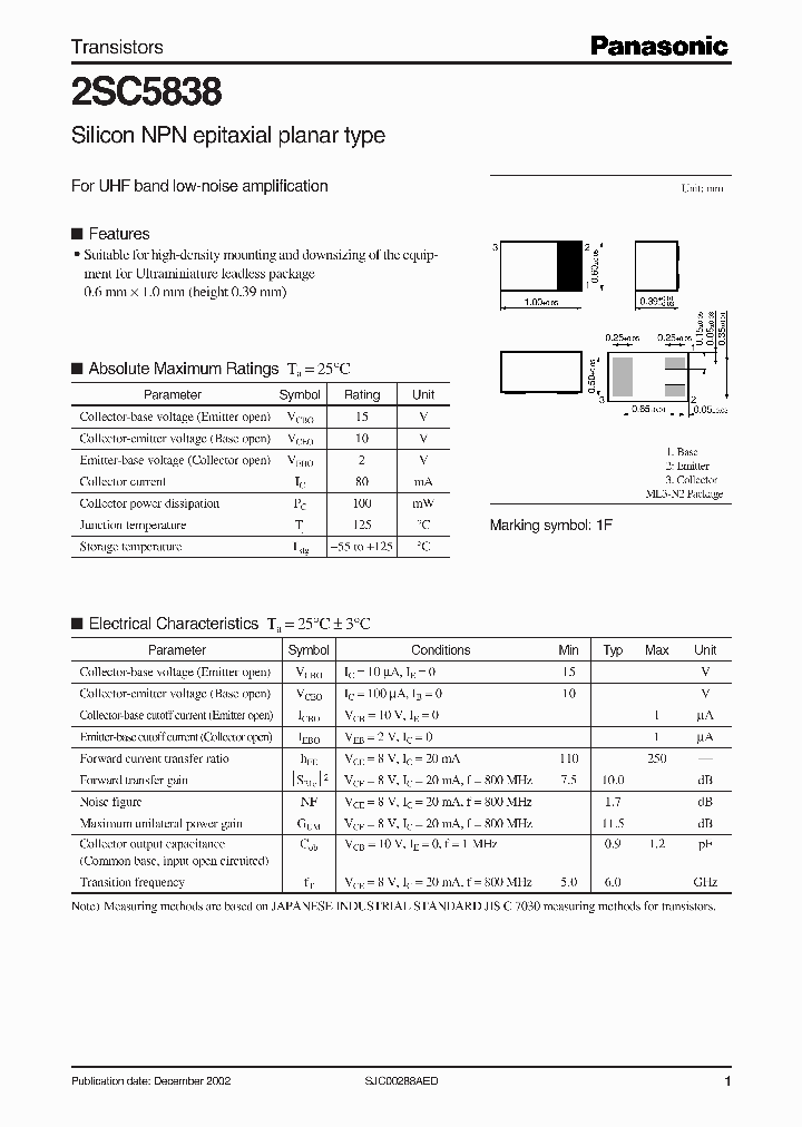 2SC5838_254044.PDF Datasheet