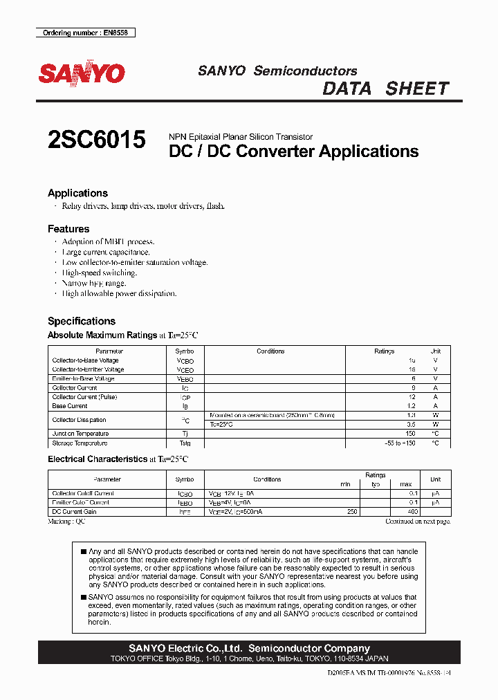 2SC6015_262500.PDF Datasheet