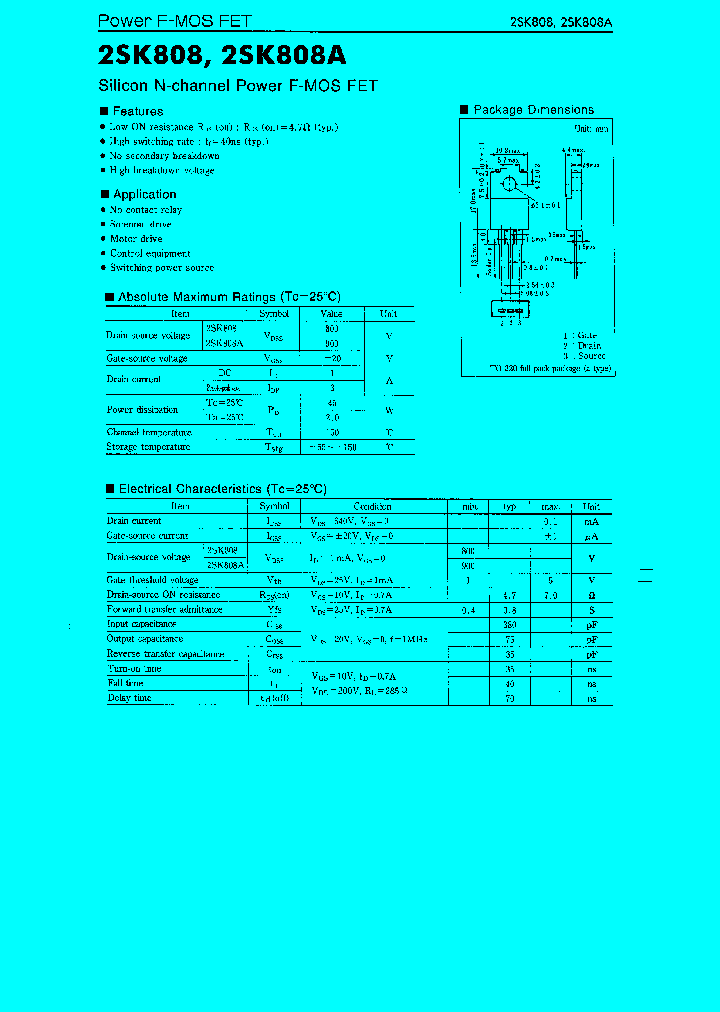 2SK808A_215376.PDF Datasheet