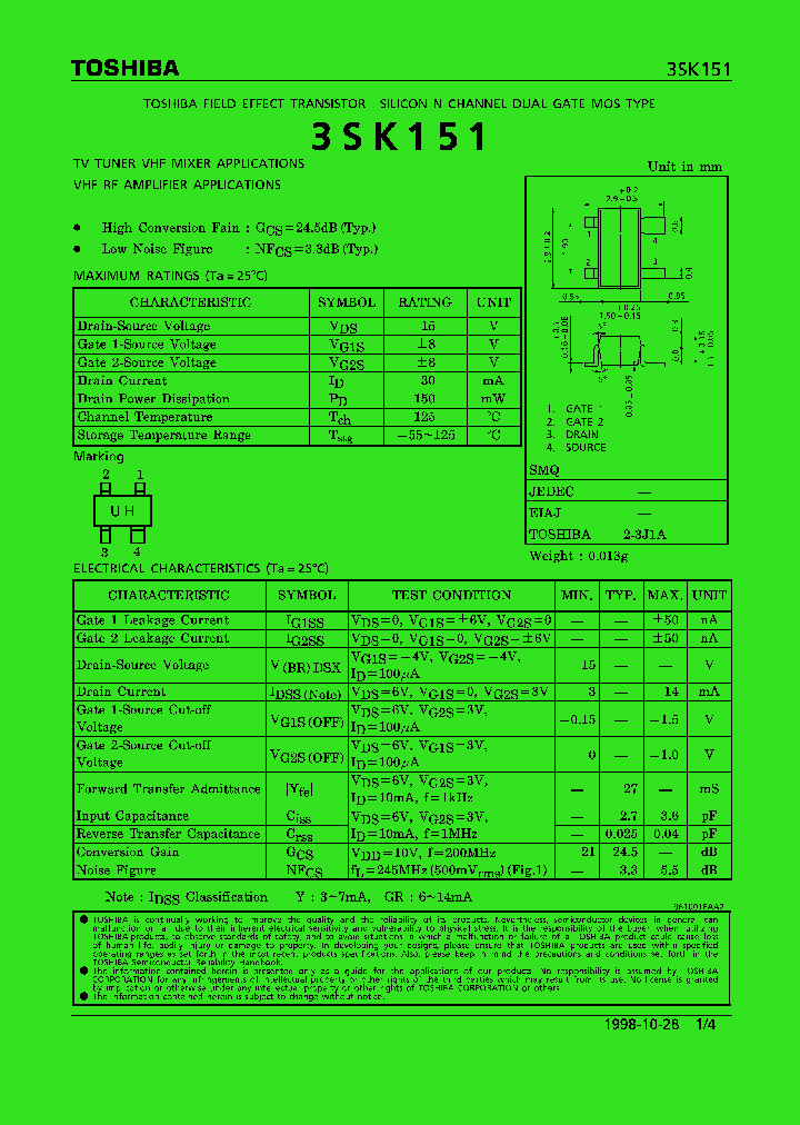 3SK151_204508.PDF Datasheet
