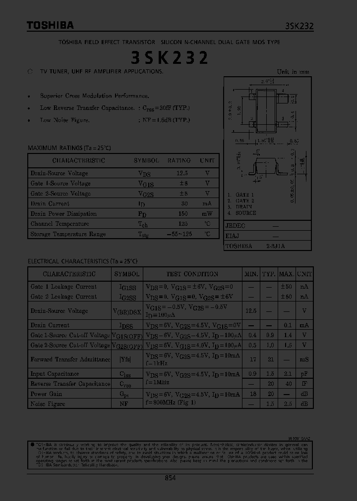 3SK232_204480.PDF Datasheet