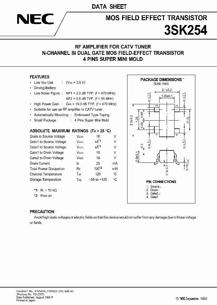 3SK254_204487.PDF Datasheet